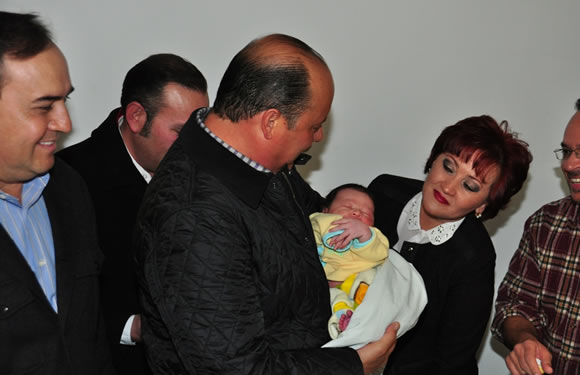 Con el Gobernador y su esposa